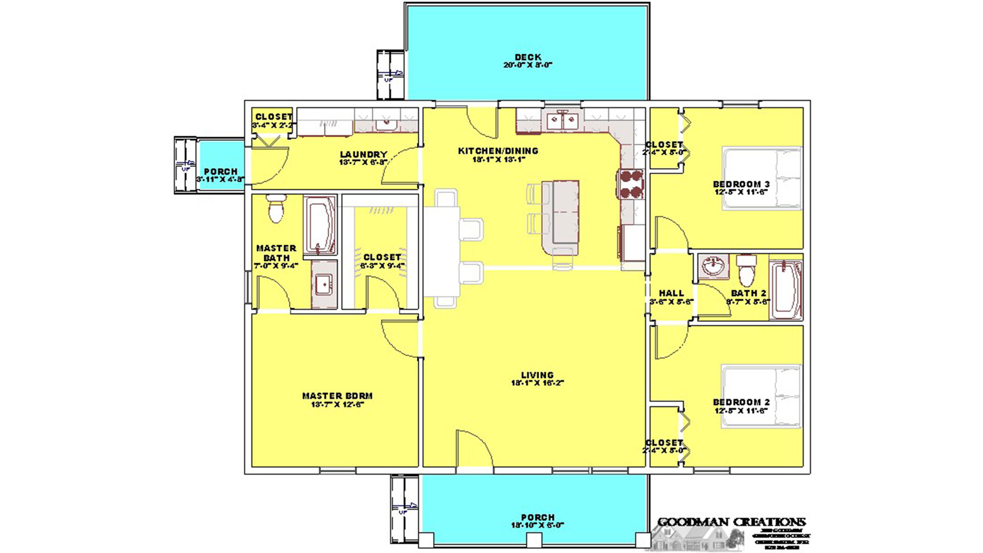 Reynolds III Main Floor Plan